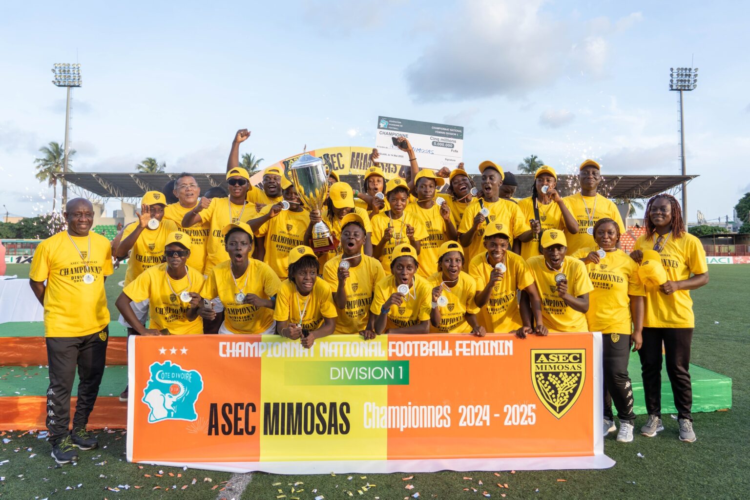 Côte d’Ivoire-AIP/Football: l’Asec s’impose en D1 féminine après trois ans d’existence