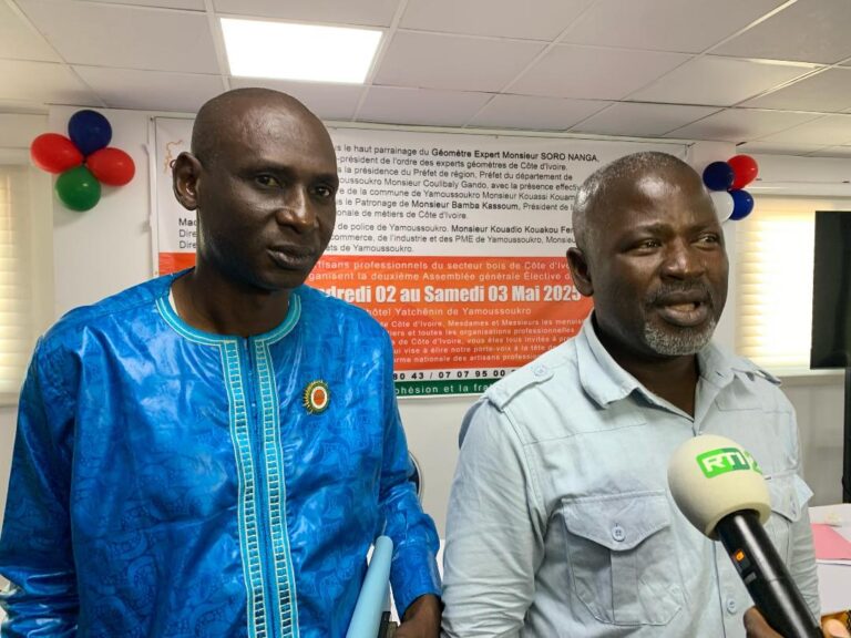 Côte d’Ivoire-AIP/ Une plateforme des artisans professionnels du secteur du bois portée sur les fonts baptismaux à Yamoussoukro