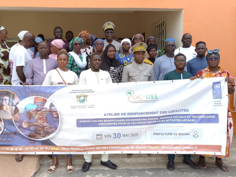 Côte d’Ivoire-AIP/ Des acteurs économiques de Bouna formés au marketing digital pour la promotion de leurs activités
