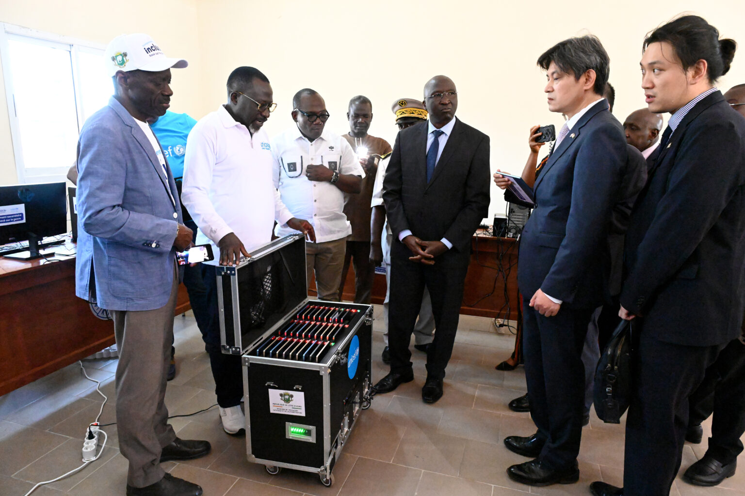 Côte d’Ivoire-AIP/ Un service de santé scolaire et une salle multimédia inaugurés à Ferkessédougou