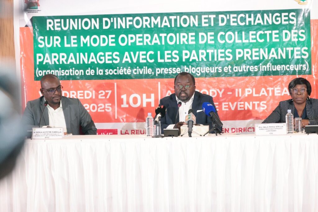 Côte d’Ivoire-AIP/Collecte des parrainages citoyens : la CEI mise sur un système simple, sécurisé et transparent pour la présidentielle