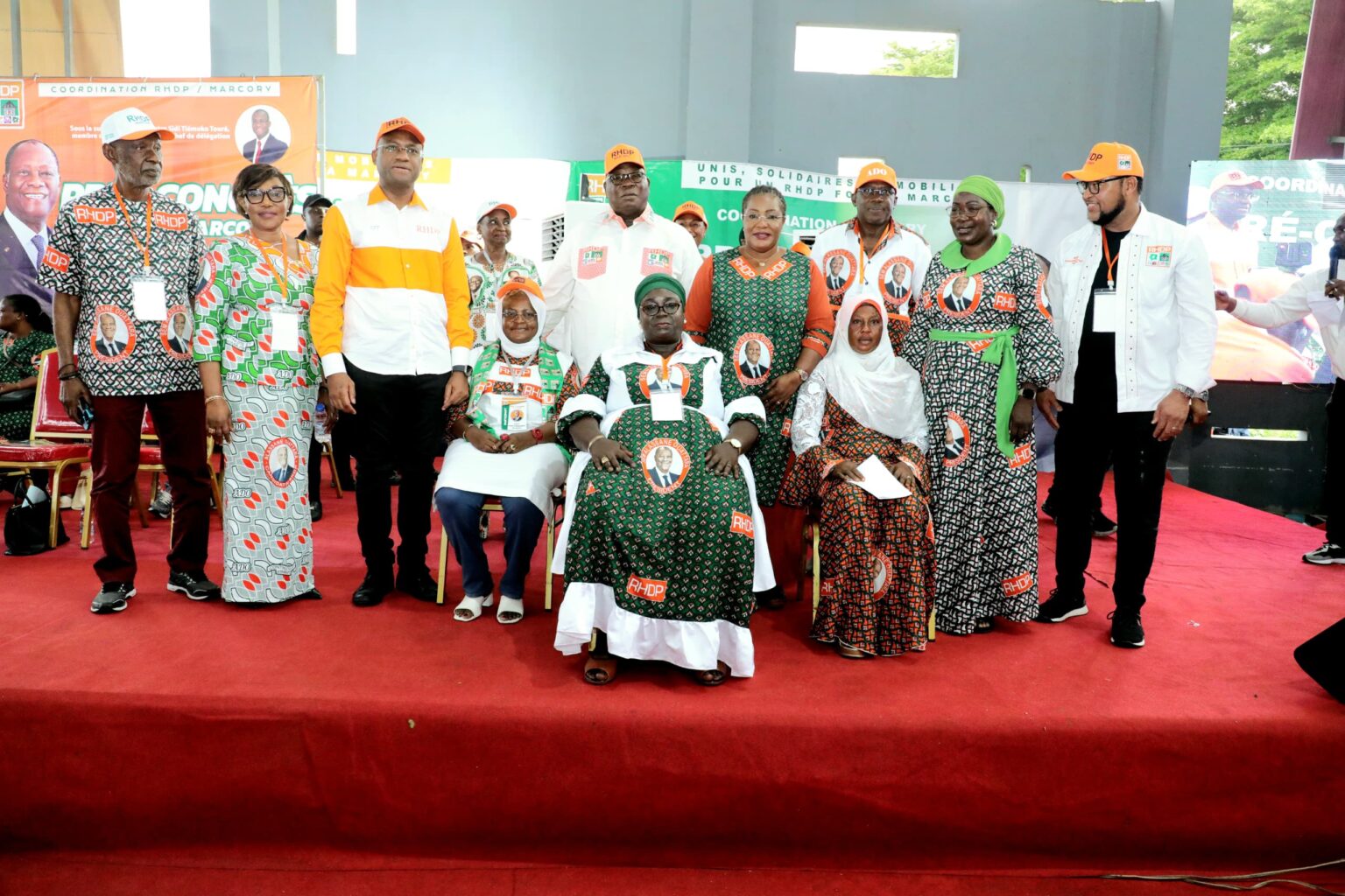 Côte d’Ivoire-AIP/ Pré-congrès du RHDP : Marcory réaffirme sa confiance au président Alassane Ouattara