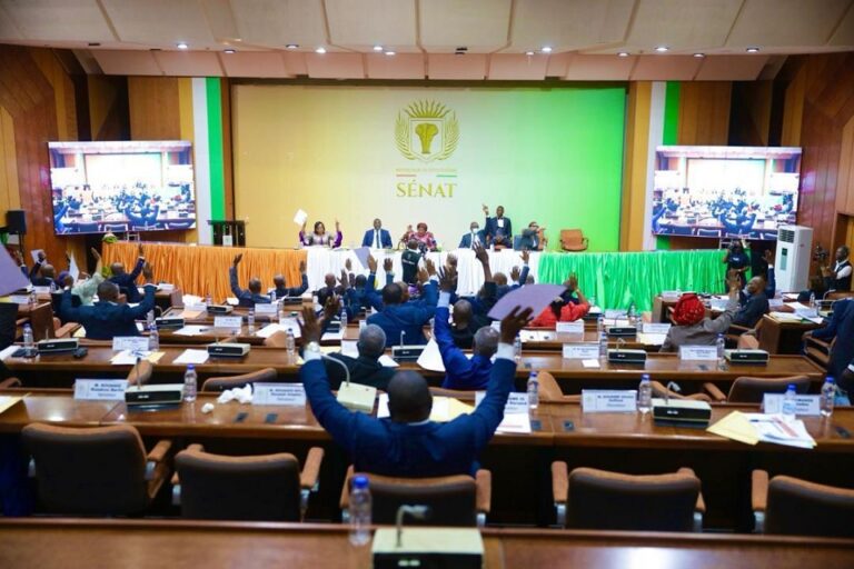 Côte d’Ivoire-AIP/ Le Sénat adopte en séance plénière huit projets de loi