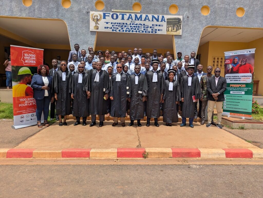 Côte d’Ivoire-AIP / Korhogo : 47 jeunes prêtent serment pour sécuriser le foncier rural et prévenir les conflits