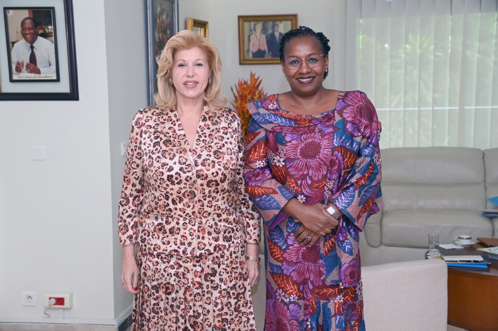 Côte d’Ivoire-AIP/ La coordonnatrice des Nations Unies salue l’action de la Première dame pour son engagement en faveur des enfants et des femmes