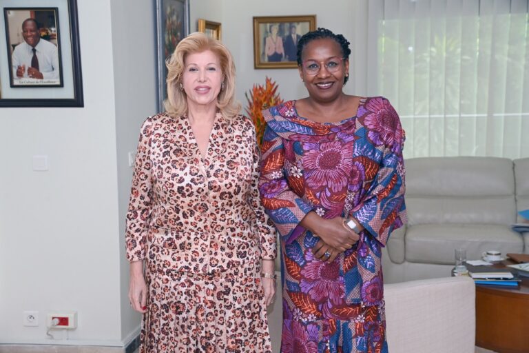 Côte d’Ivoire-AIP/ La coordonnatrice des Nations Unies salue l’action de la Première dame pour son engagement en faveur des enfants et des femmes