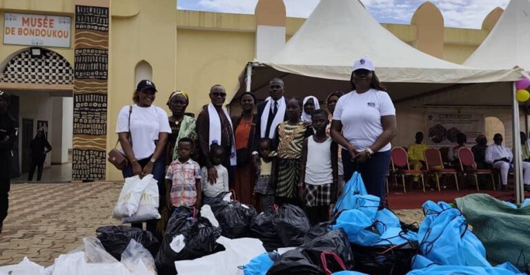 Côte d’Ivoire-AIP/ L’ONG « ALCES CORDIS » comble un millier d’enfants et 400 femmes démunis à Bondoukou