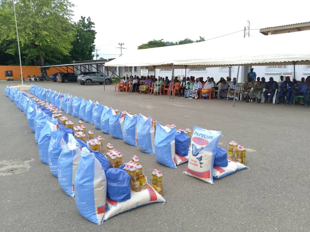 Côte d’Ivoire-AIP/Le projet « Popote familiale » soulage 60 familles vulnérables de Bouna en vivres et non vivres