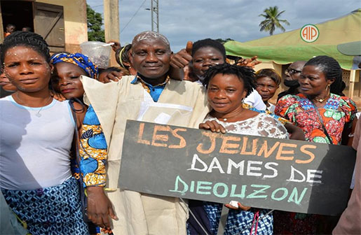 Côte d’Ivoire-AIP/ Des femmes saluent le soutien reçu à Diéouzon-Tahouaké