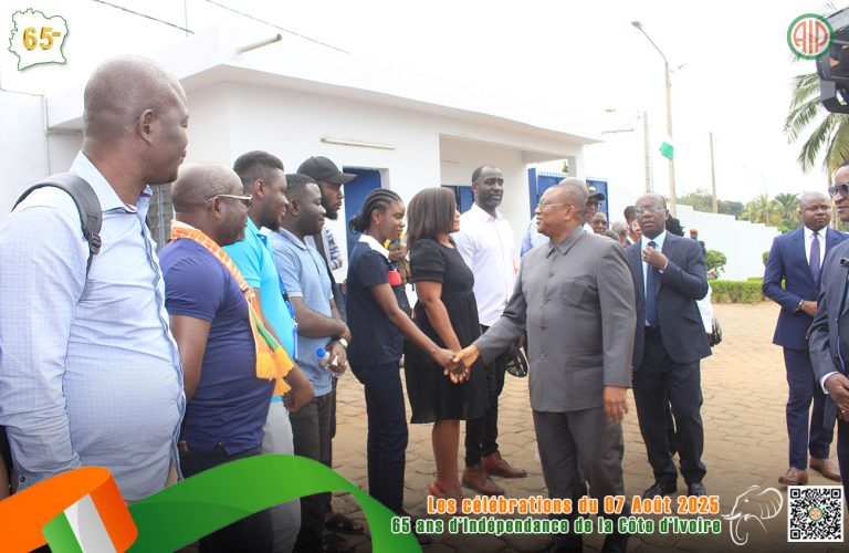 Côte d’Ivoire-AIP/ Fête de l’indépendance 2025 : le ministre Amadou Coulibaly encourage le renforcement technique de la RTI Bouaké