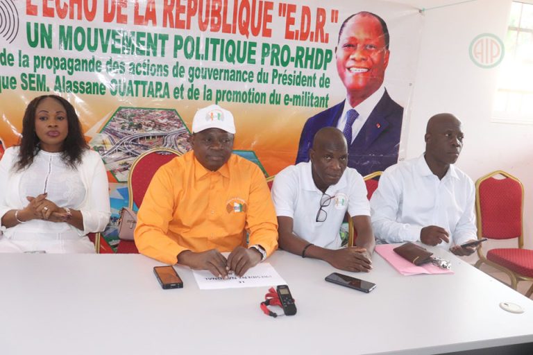 Côte d’Ivoire-AIP/ Investiture de la coordination régionale EDR du Lôh-Djiboua pour la promotion des actions du Président Ouattara