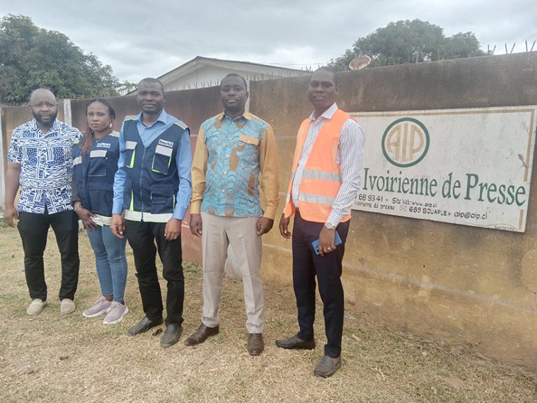 Côte d’Ivoire-AIP/ Les travaux de réhabilitation du bureau régional de l’AIP à Bouaflé lancés