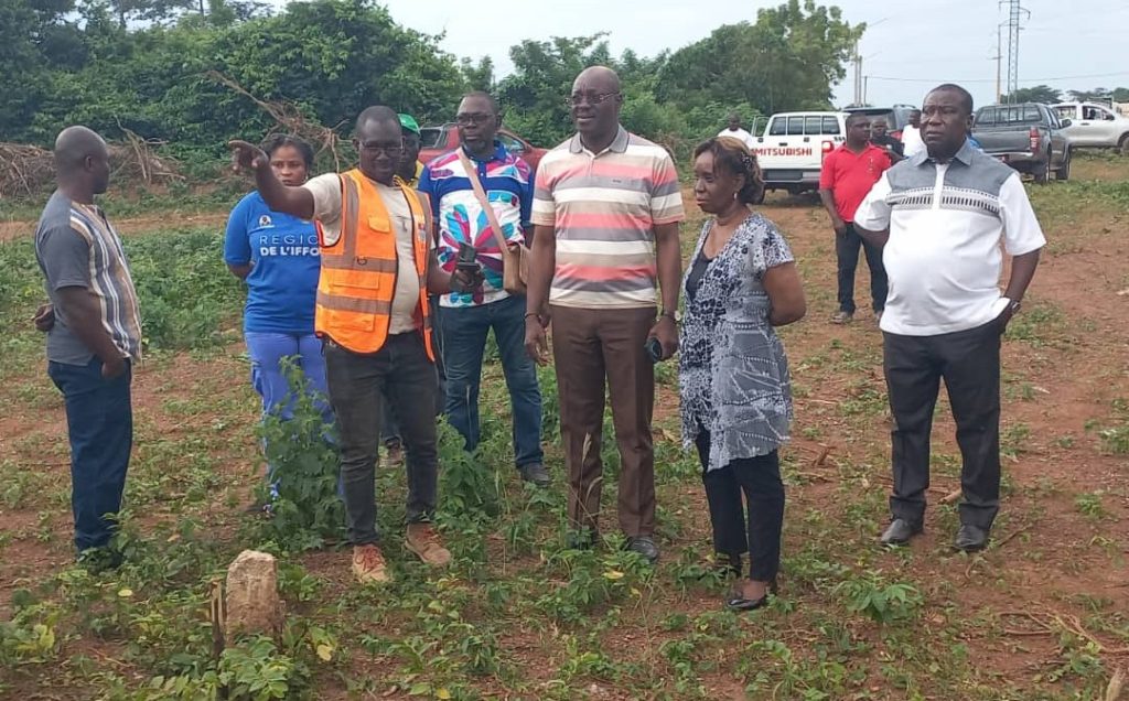 Côte d’Ivoire-AIP/ Un entrepôt en voie de construction pour les engins lourds du Conseil régional de l’Iffou