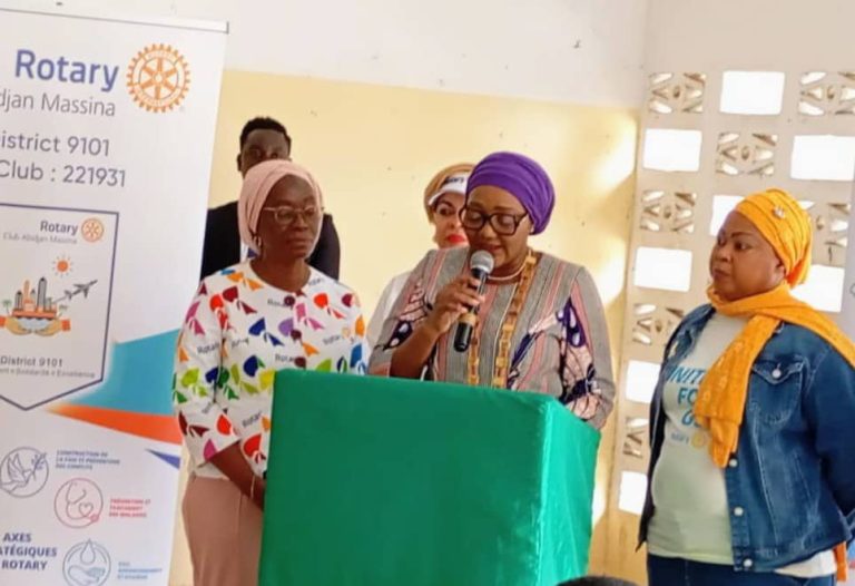 Côte d’Ivoire-AIP/ Le Rotary Club Abidjan Massina organise une caravane pour la promotion de la paix et de la cohésion sociale