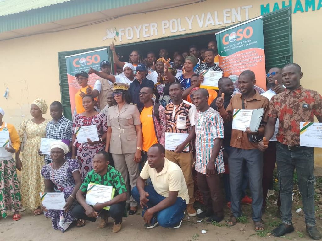 Côte d’Ivoire – AIP/Projet COSO : Soixante leaders communautaires formés à Sorobango pour renforcer la paix et la cohésion sociale