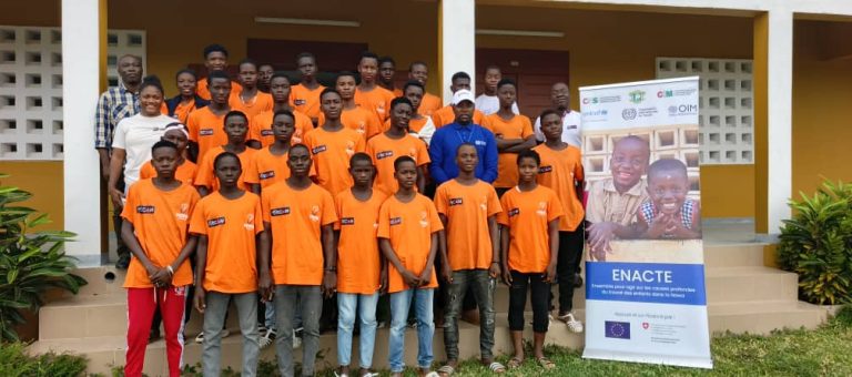 Côte d’Ivoire-AIP/ Le programme ENACTE prépare 30 enfants de Méagui à l’insertion professionnelle