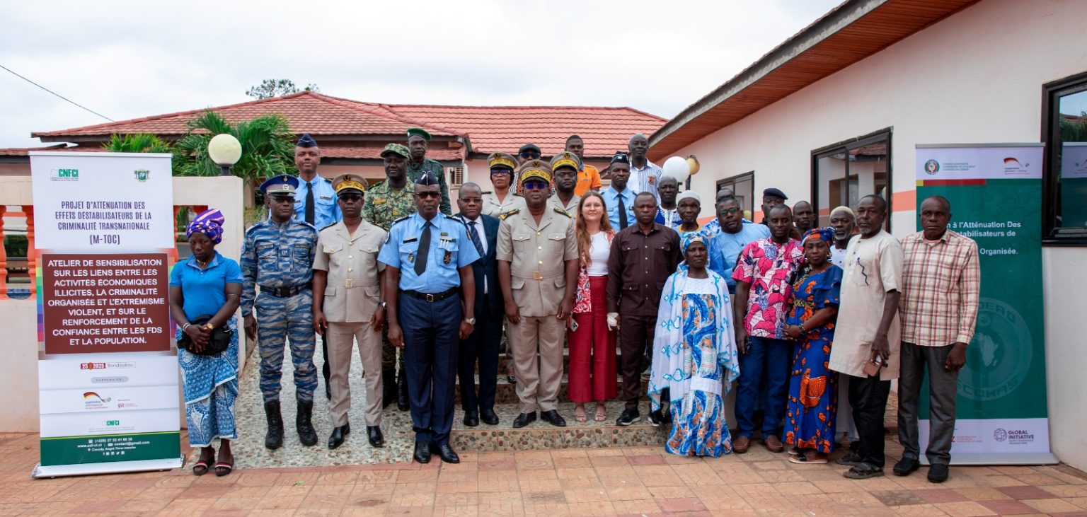 AIP/La Commission nationale des frontières de Côte d’Ivoire renforce la lutte contre la criminalité transnationale à Bondoukou