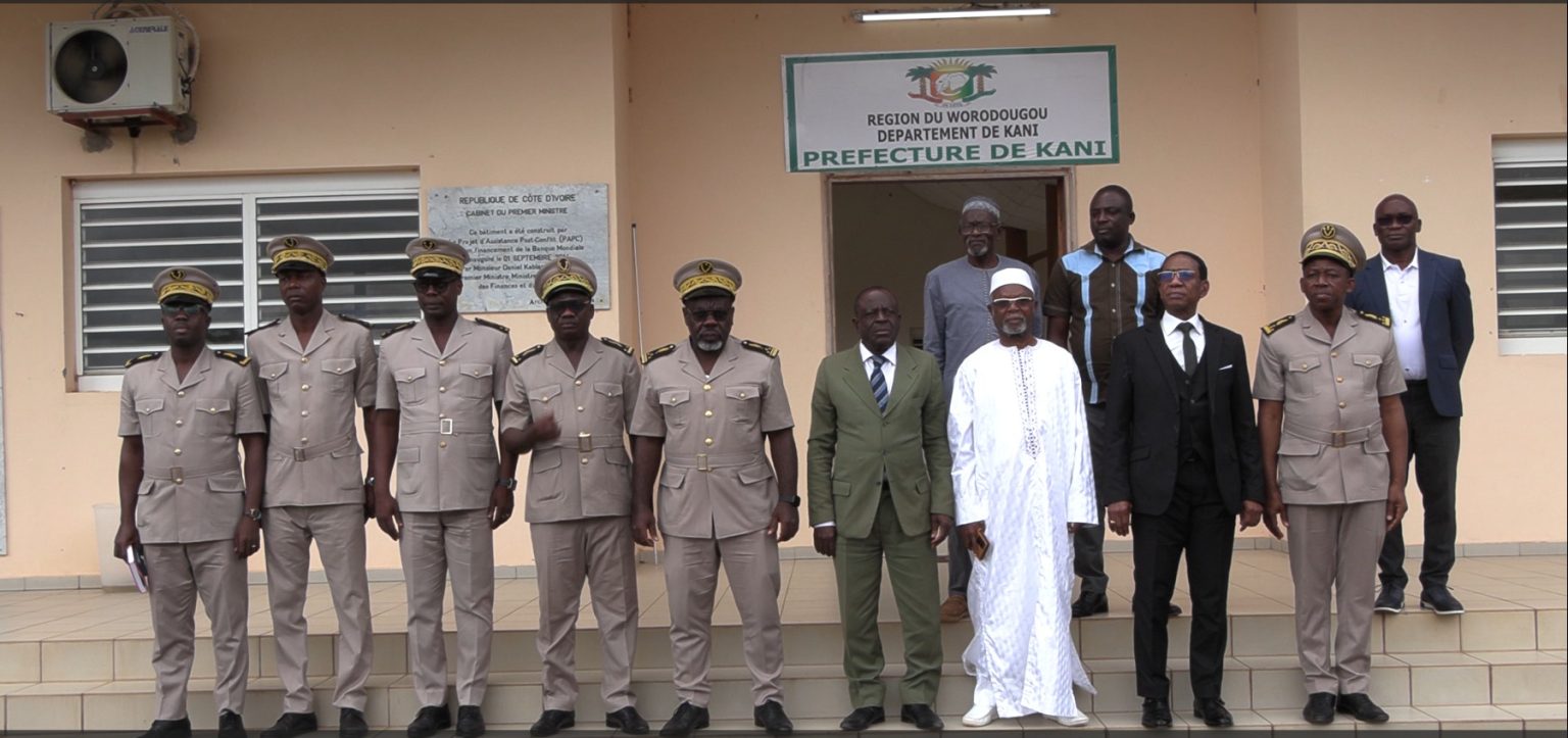 Côte d’Ivoire-AIP / L’Inspection générale des services de l’Administration du territoire en mission à Kani