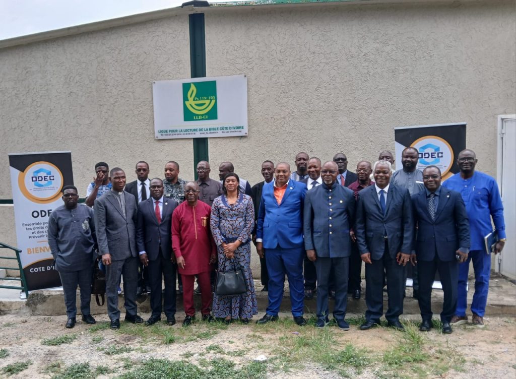 AIP/ Une organisation lancée pour créer un cadre de protection juridique et d’unité pour les Églises en Côte d’Ivoire