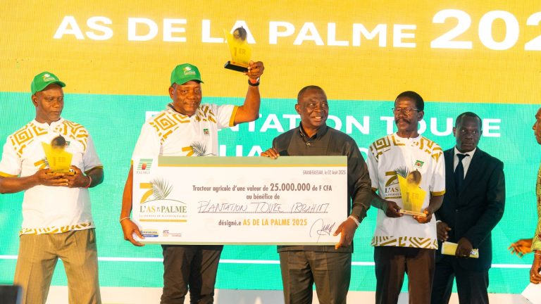Côte d’Ivoire-AIP /7ᵉ édition de l’As de la palme : le ministre d’État Adjoumani engage les planteurs pour une filière plus forte et traçable