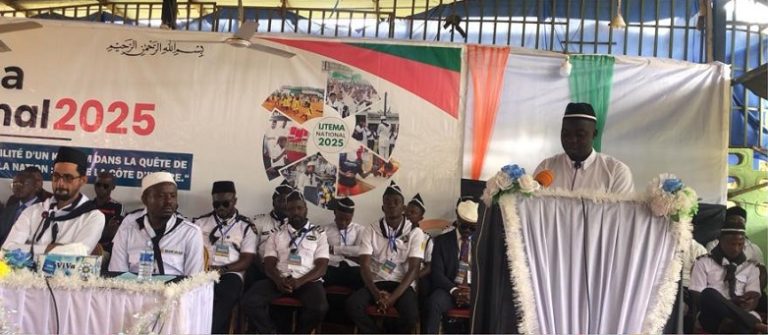 Côte d’Ivoire-AIP/ L’imam de la communauté Ahmadiyya affirme que la stabilité d’une nation ne repose pas uniquement sur la politique ou l’économie