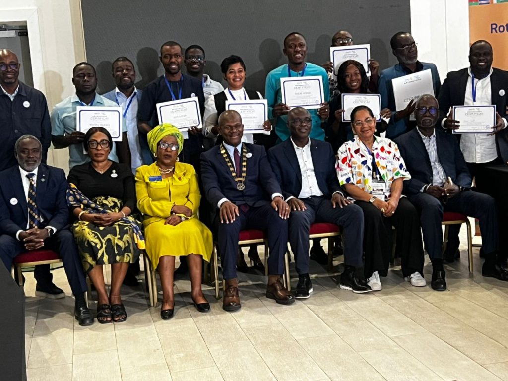 Côte d’Ivoire-AIP/ Le Rotary international district 9101 présente son impact mondial aux médias