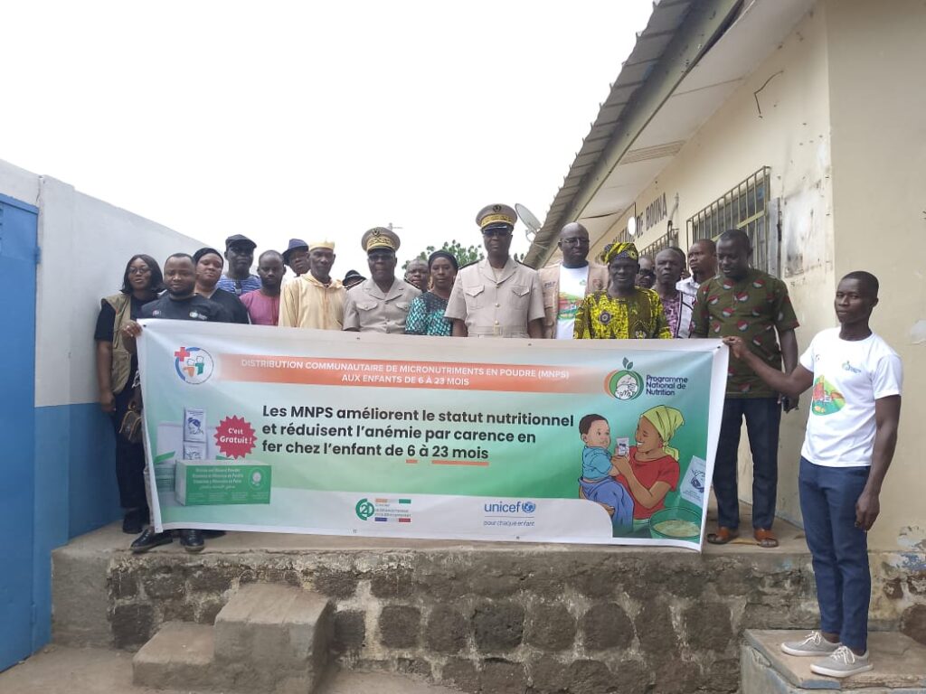 Côte d’Ivoire-AIP/Une rencontre d’information à Bouna pour le lancement de la campagne de distribution des micronutriments en poudre aux enfants
