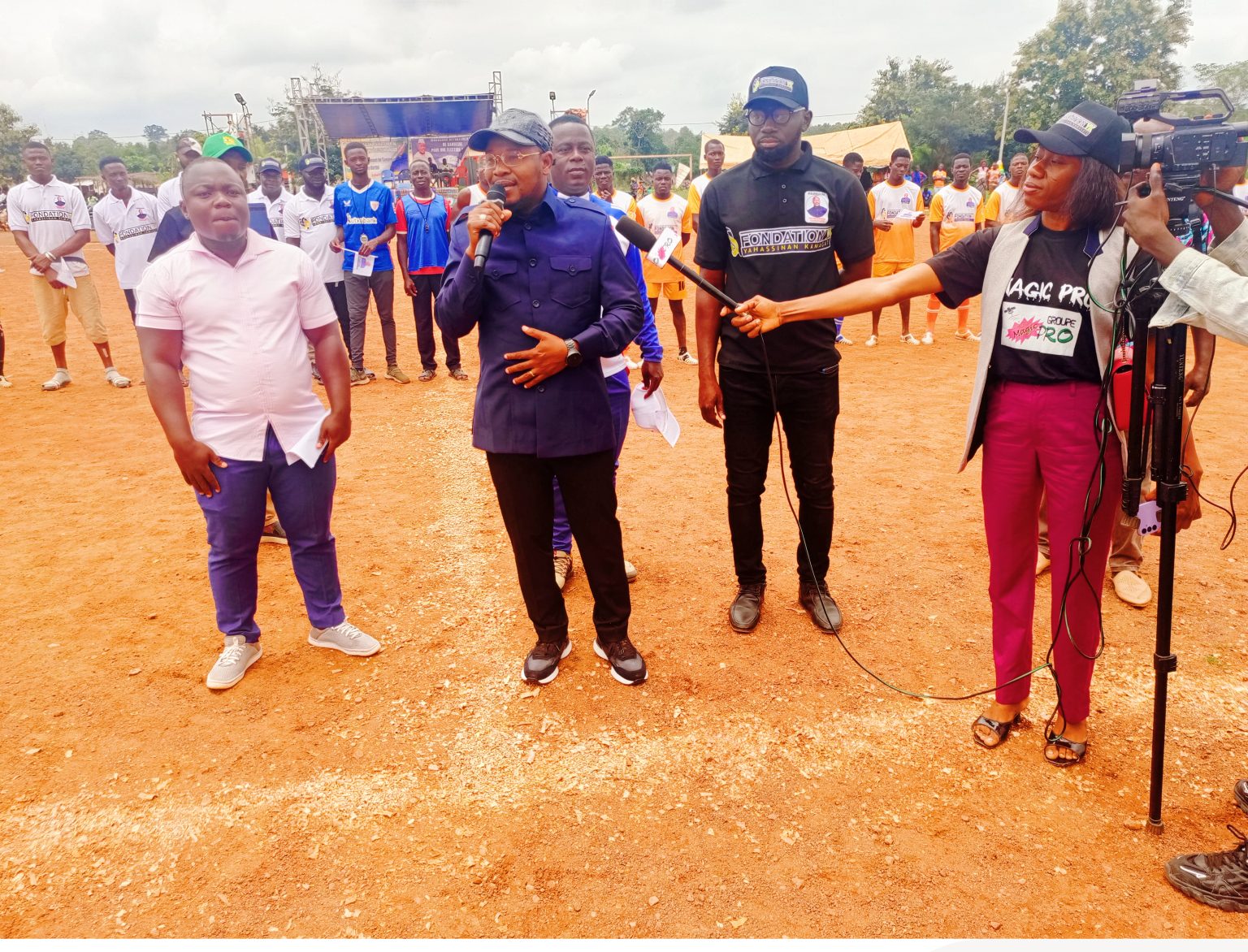 Côte d’Ivoire – AIP/ La Fondation Yahassinan Kamagaté s’engage pour la paix et la cohésion sociale dans le département de Sandégué