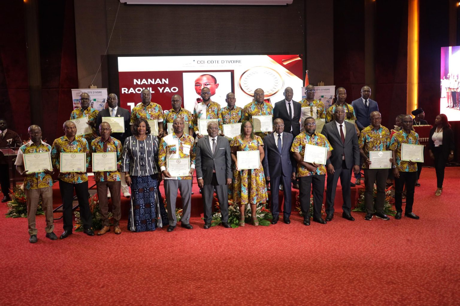 Côte d’Ivoire-AIP/ La Chambre de commerce distingue 94 agents pour leur loyauté et leur engagement professionnel