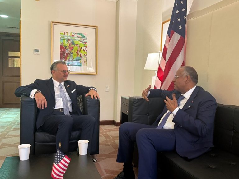 AIP/Inter/ Patrick Achi et le conseiller Afrique de Trump explorent de nouvelles pistes de coopération ivoiro-américaine