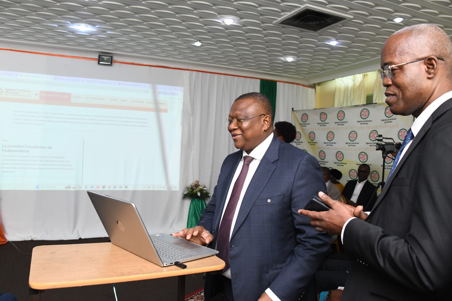 Côte d’Ivoire-AIP/ Le ministre Amadou Coulibaly lance le portail de l’AIP dédié à l’élection présidentielle 2025