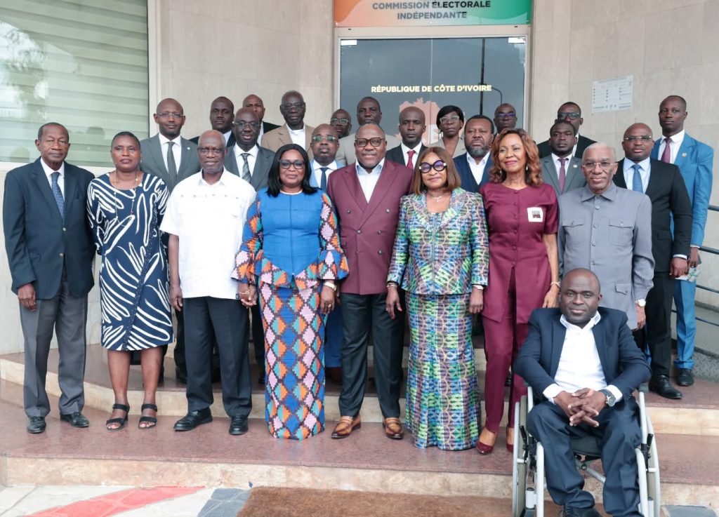 Côte d’Ivoire-AIP/ La CEI et le Conseil national des droits de l’Homme échangent sur l’évolution du processus électoral