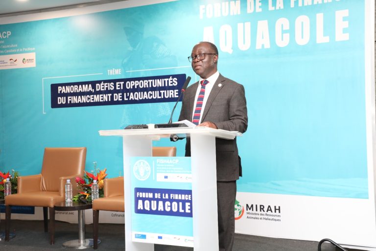 Côte d’Ivoire-AIP/ La FAO réaffirme son engagement pour le financement du secteur aquacole