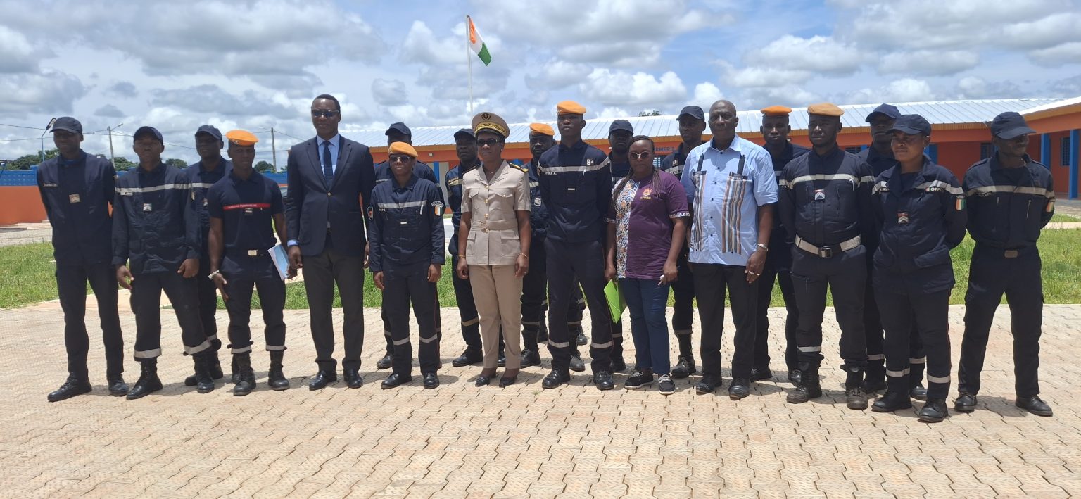 Côte d’Ivoire-AIP/ Les pompiers civils de Tengréla invités à accompagner le nouveau chef du CPC