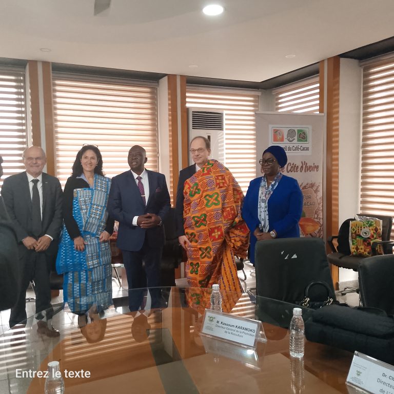AIP/Le ministre d’État Adjoumani présente les performances agricoles ivoiriennes à la mission du FMI