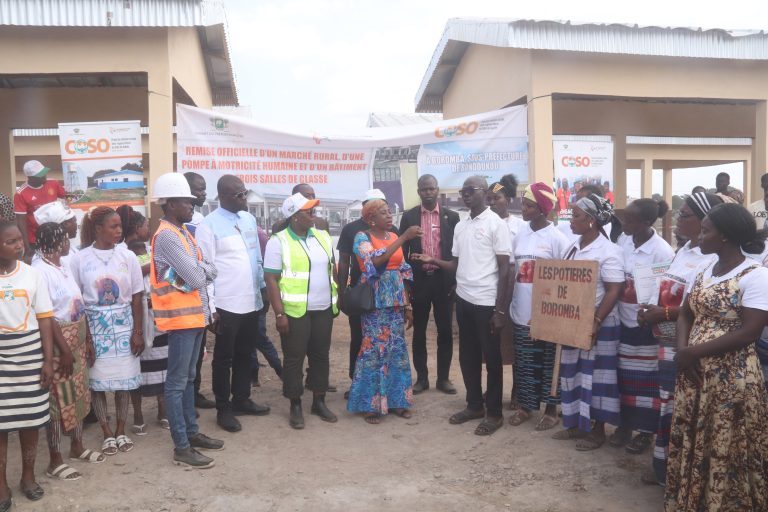 Côte d’Ivoire – AIP/ Le projet COSO remet des infrastructures de développement à Boromba