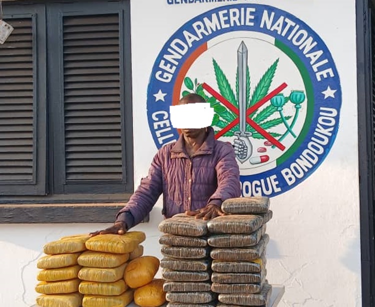 Côte d’Ivoire – AIP/Arrestation d’un présumé trafiquant avec un important lot de drogue à Bondoukou