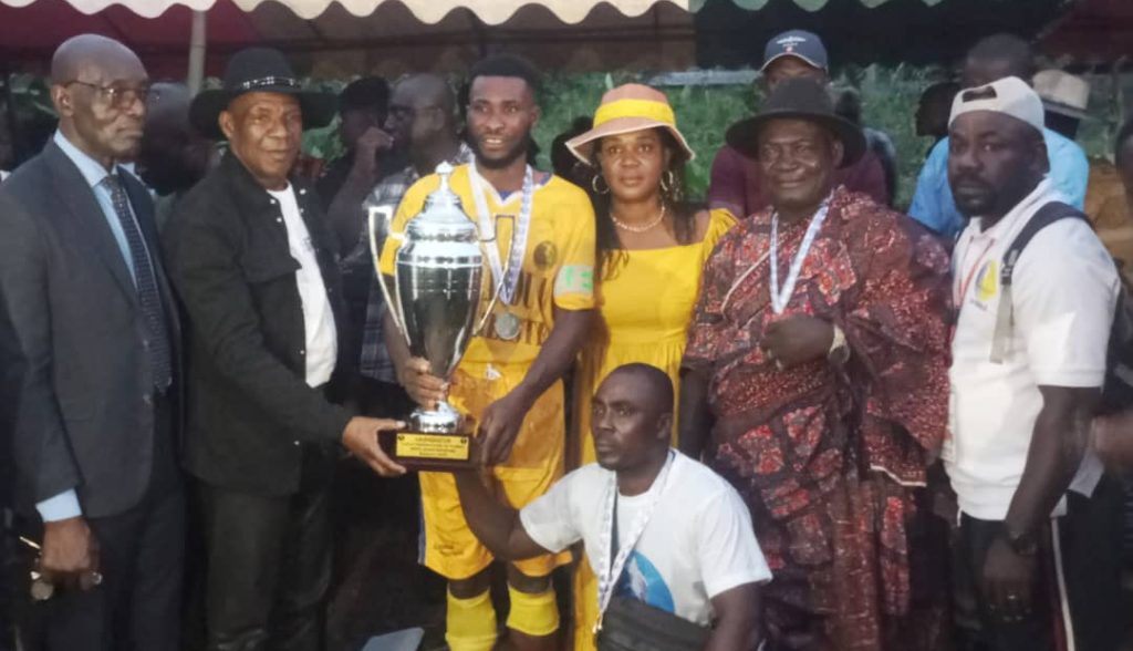 Côte d’Ivoire-AIP/ Bakanou A remporte le trophée de football masculin du tournoi Adahi Bikpo Raymond de Sikensi