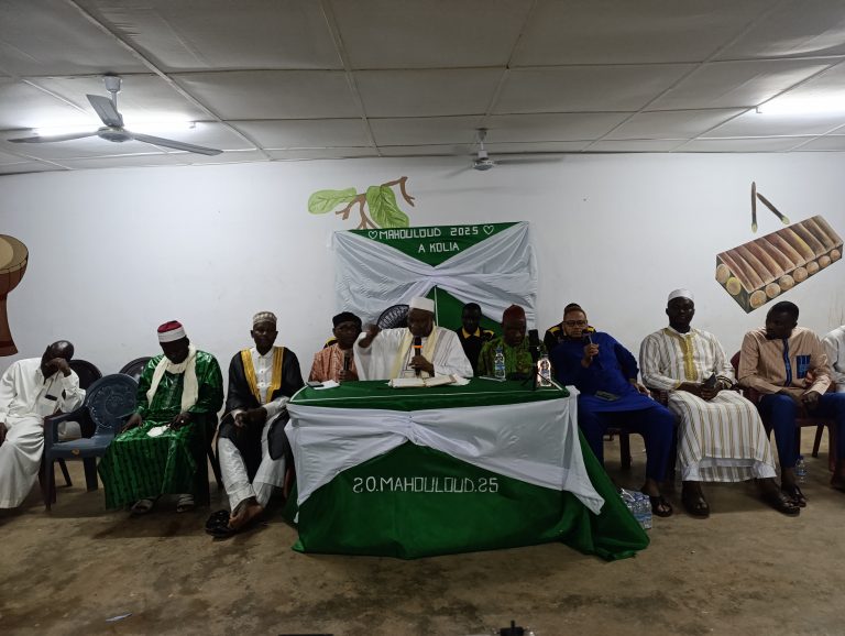 Côte d’Ivoire-AIP/ La communauté musulmane de Kolia instruite sur les valeurs sociales du Maoulid