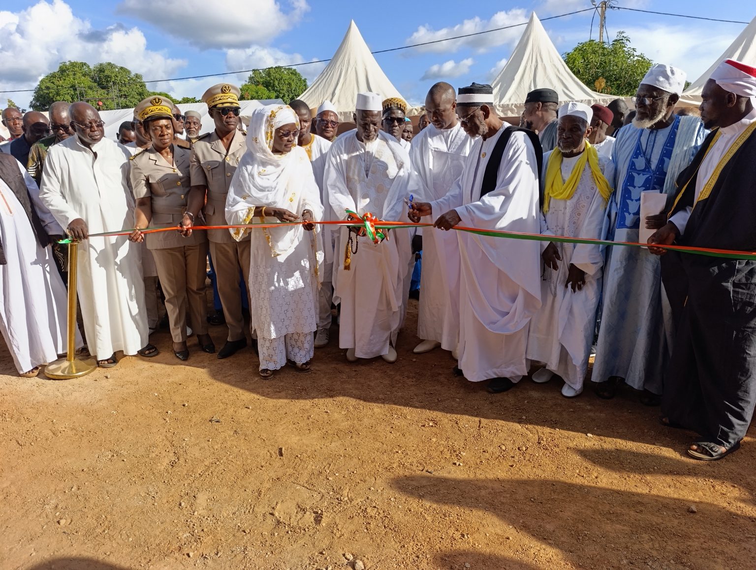 Côte d’Ivoire-AIP/ Le président du COSIM inaugure une nouvelle mosquée à Boundiali