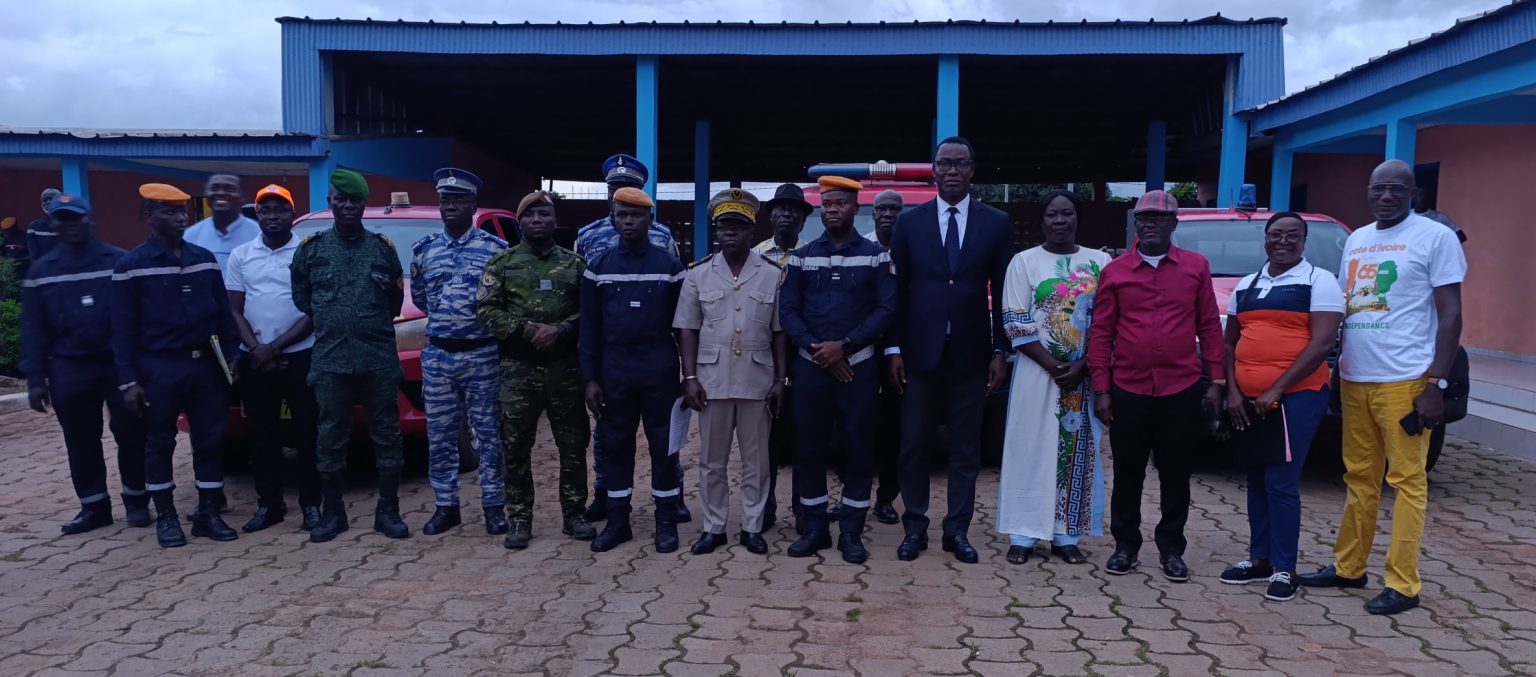 Côte d’Ivoire-AIP/ Le nouveau commandant du centre de protection civile de Boundiali prend fonction