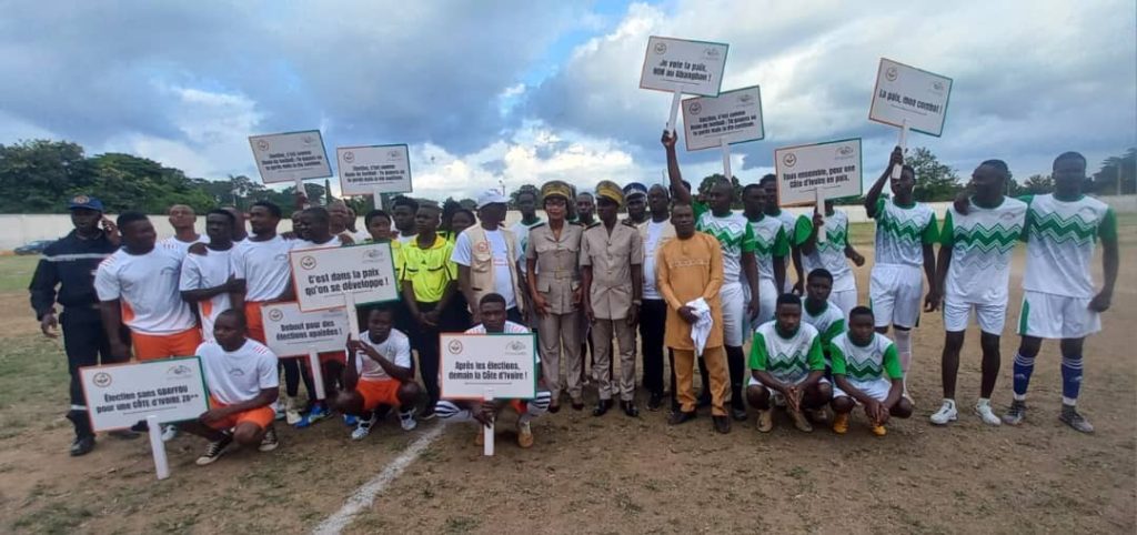 Côte d’Ivoire-AIP/ Les populations de Daoukro exhortées à promouvoir les valeurs du ‘’Voteball’’