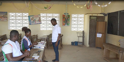 Côte d’Ivoire-AIP/ Présidentielle 2025: les électeurs votent paisiblement à Grand-Béréby