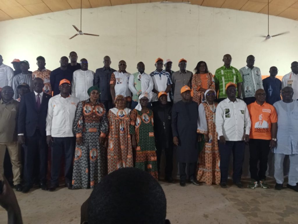 Côte d’Ivoire – AIP / Présidentielle 2025 : Ally Coulibaly présente l’équipe régionale de campagne du RHDP et la stratégie de proximité à Katiola