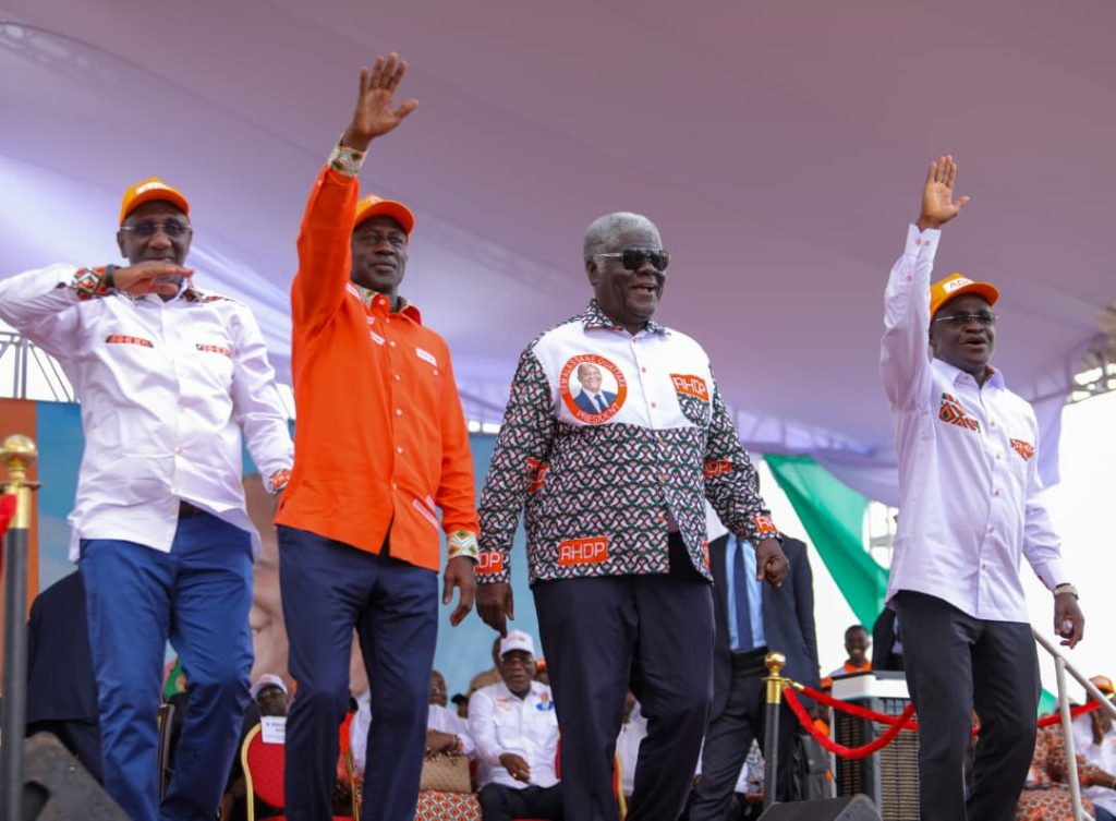 Côte d’Ivoire-AIP/Présidentielle 2025 : le RHDP en campagne intensive pour Alassane Ouattara