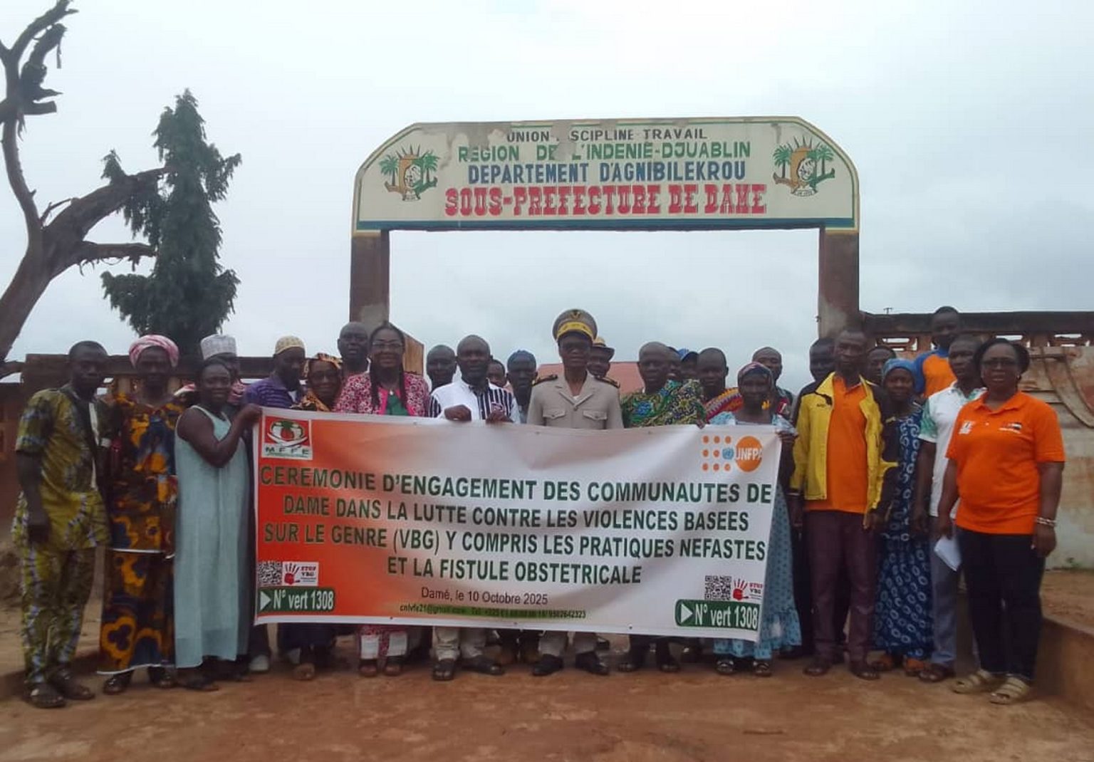 Côte d’Ivoire-AIP/ Les leaders communautaires de Damé s’engagent dans la lutte contre les violences basées sur le genre