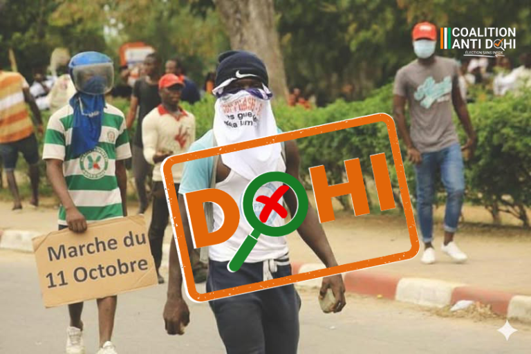 Côte d’Ivoire : Désinformation autour d’une marche interdite à l’approche de la présidentielle de 2025