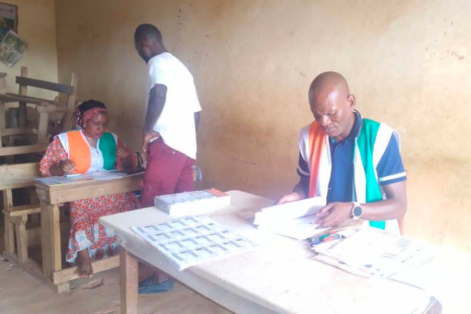 Election présidentielle Guiglo 2025-10