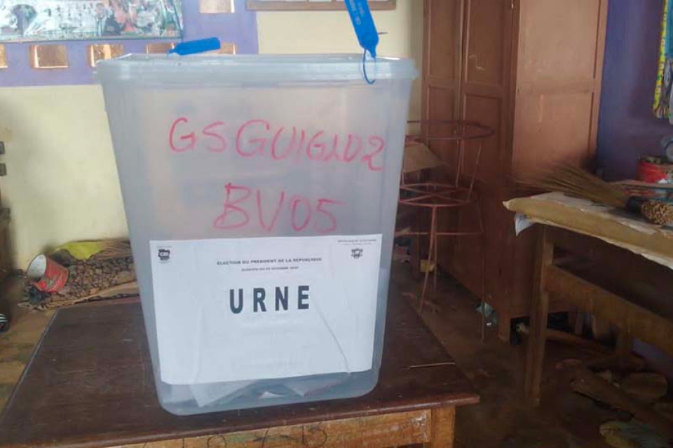 Election présidentielle Guiglo 2025-11