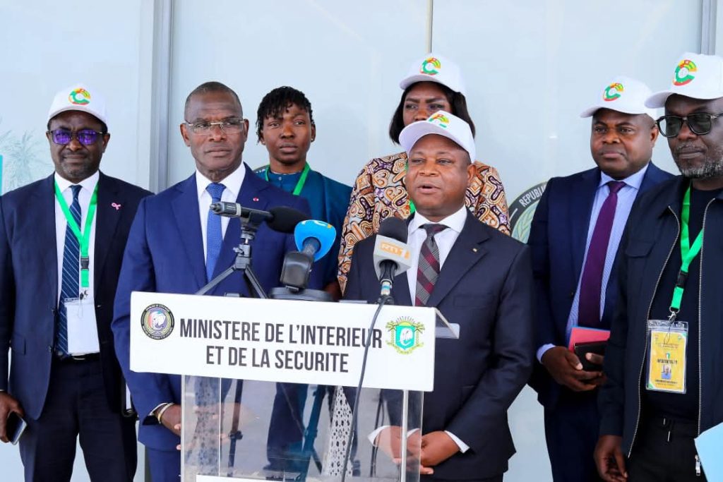 Côte d’Ivoire-AIP/ Présidentielle 2025: la mission d’observation électorale du Conseil de l’Entente échange avec le ministre Vagondo Diomandé